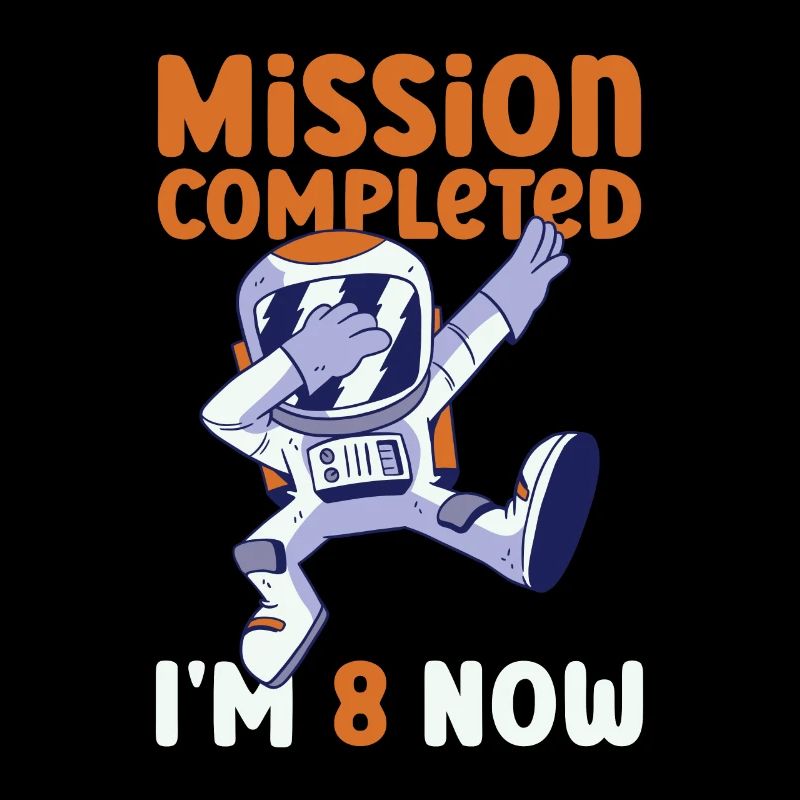 8th birthday astronaut 8 years