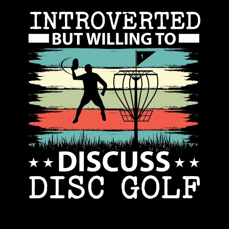 Introvertiert, aber bereit, über Disc Golf zu disk