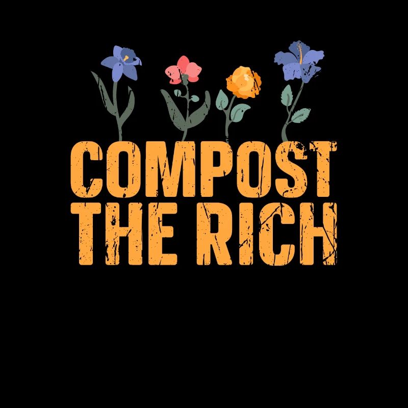 Compost the Rich Socialist Resistance Protest -