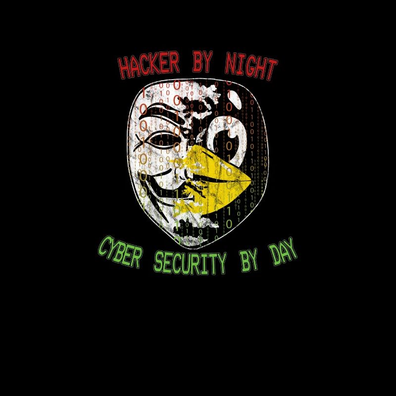 Coole Cyber Security Engineer Hacker Maske