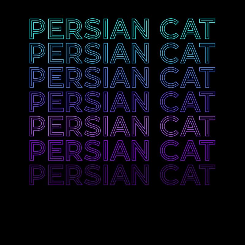 Chat Persan Rétro