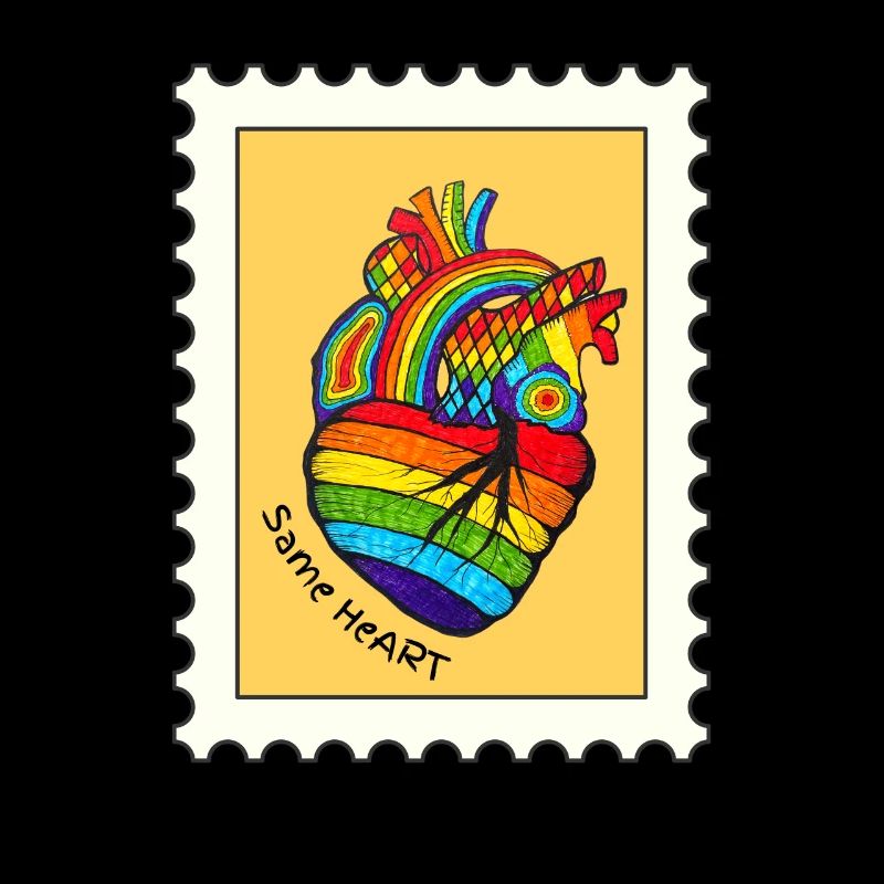 Regenbogenherz .