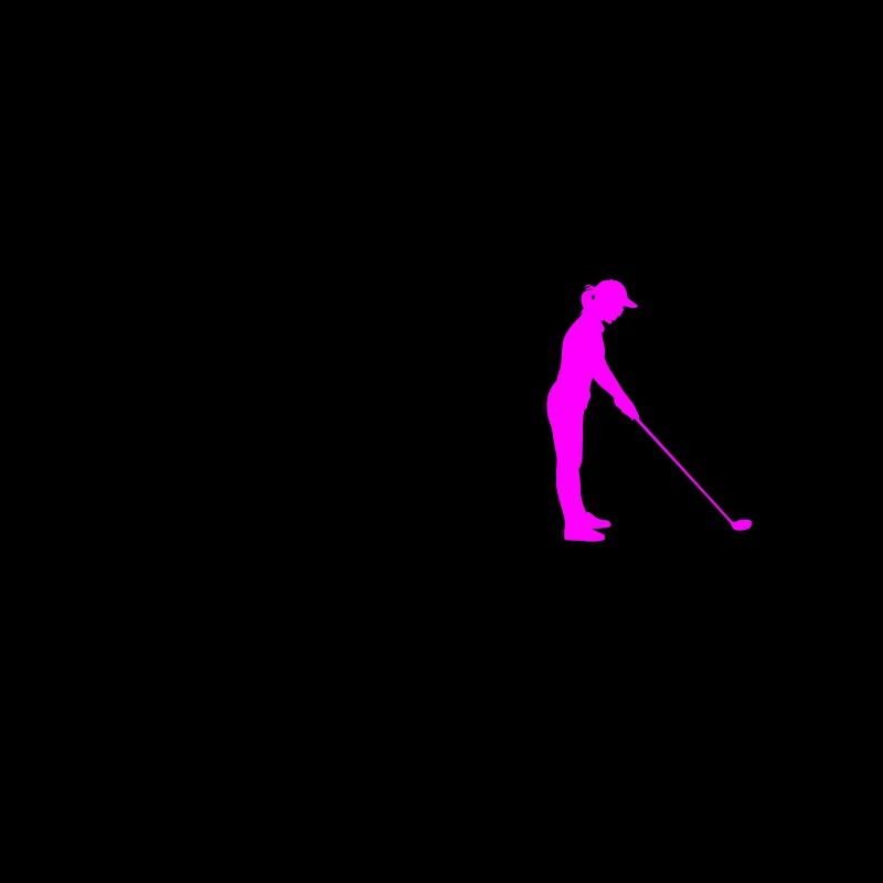 fille de golf