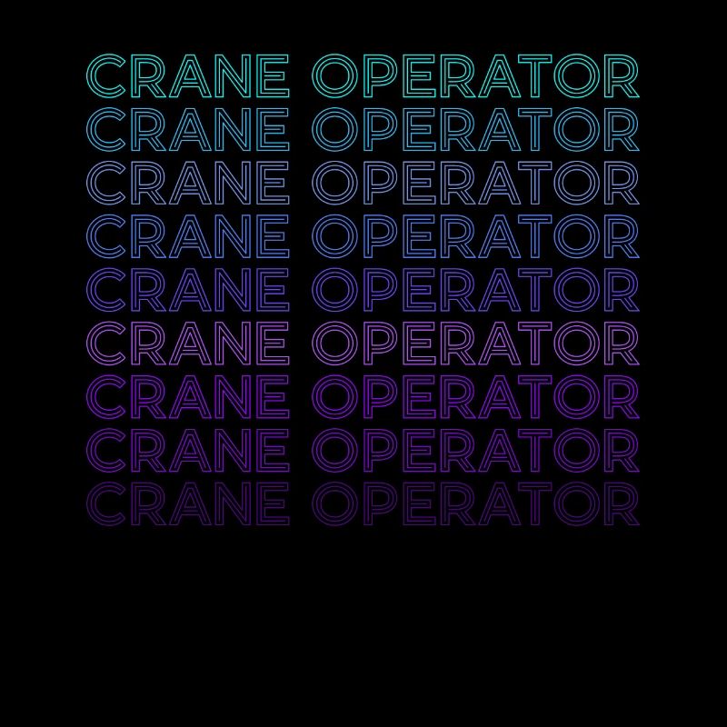 Crane operator Retro