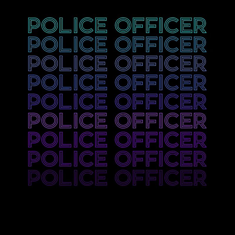 Policier Application de la loi Rétro