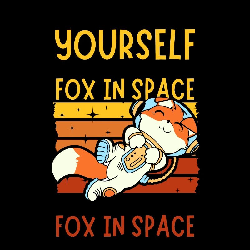 Soyez toujours vous-même - Astronaute Fox dans l’espace