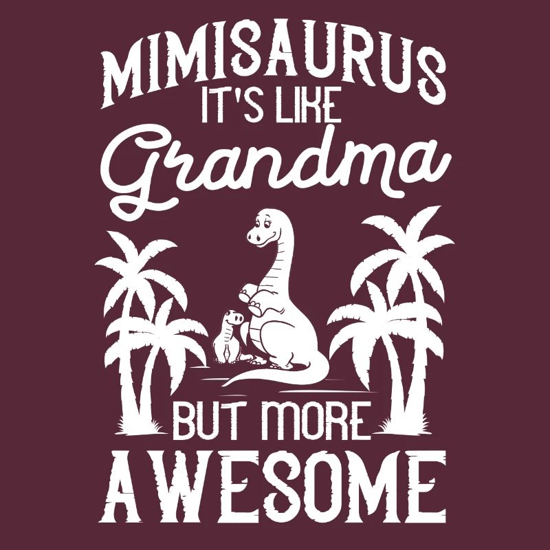 Dinosaurier Oma Saurus Omasaurus Großmutter