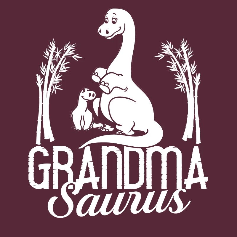 Dinosaurier Oma Saurus Omasaurus Großmutter