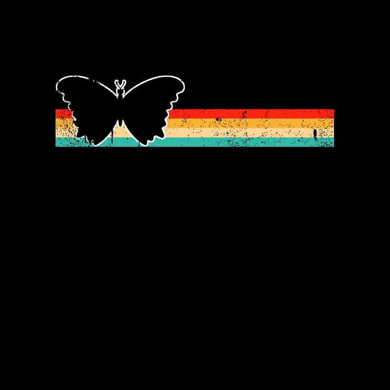 Schmetterling Retro