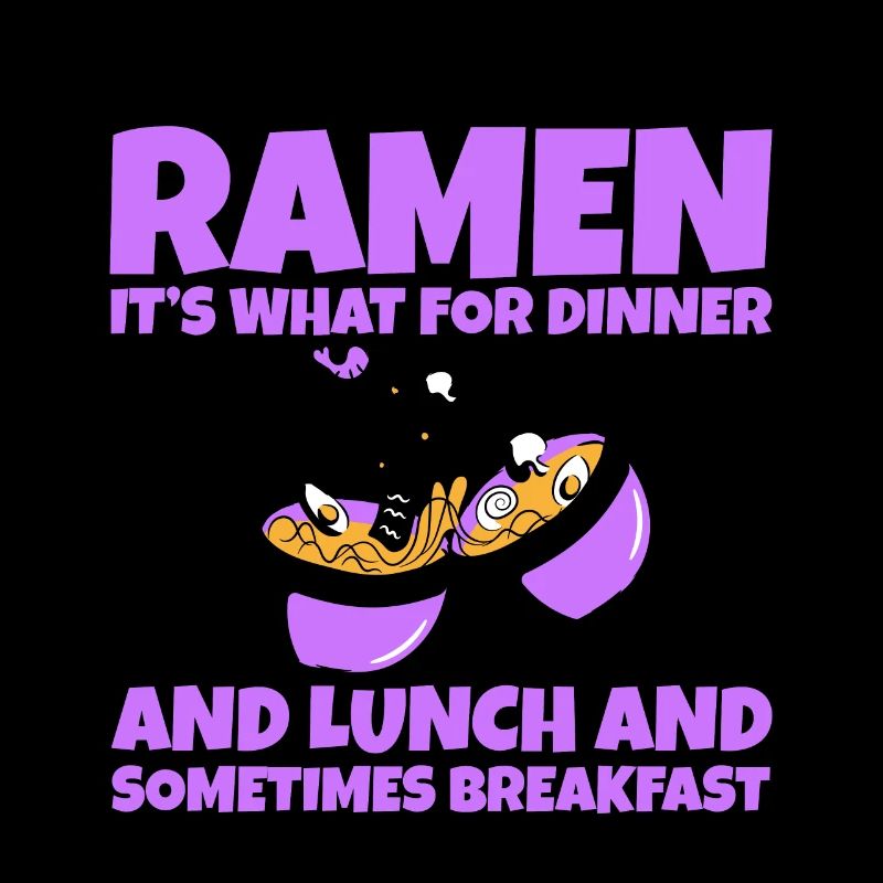 Ramen, pour le dîner et le déjeuner et le petit-déjeuner 2