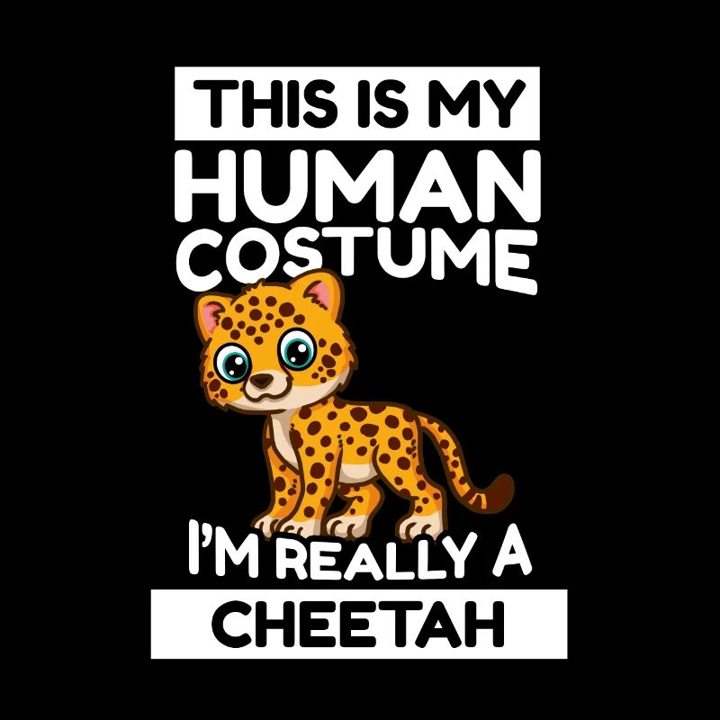 C’est mon costume humain, je suis vraiment un guépard