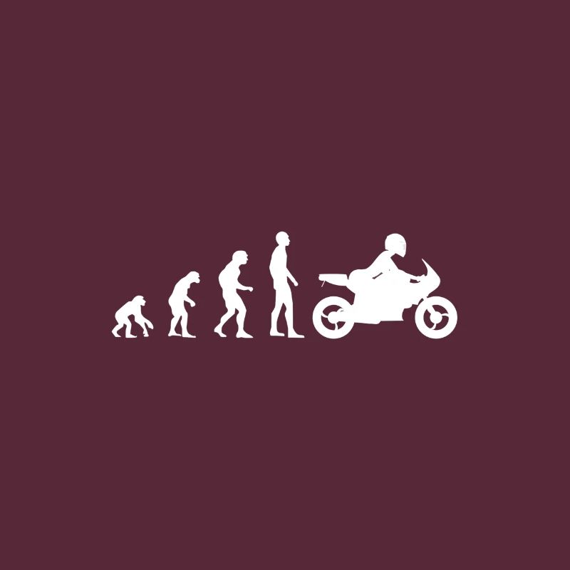 Evolution Motorcycling Motorcyclist Biker