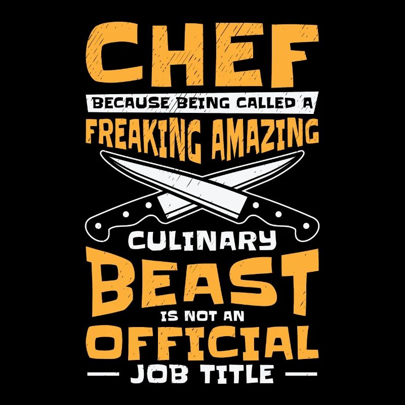 Chef Beast Culinary Art Cooking Baking Meals