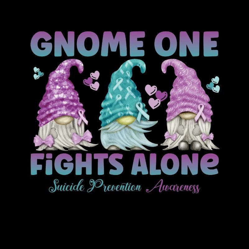 Gnome One Fights Suicide Prevention