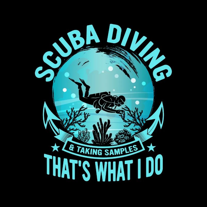 Scuba Diving & Taking Samples Marine Biology