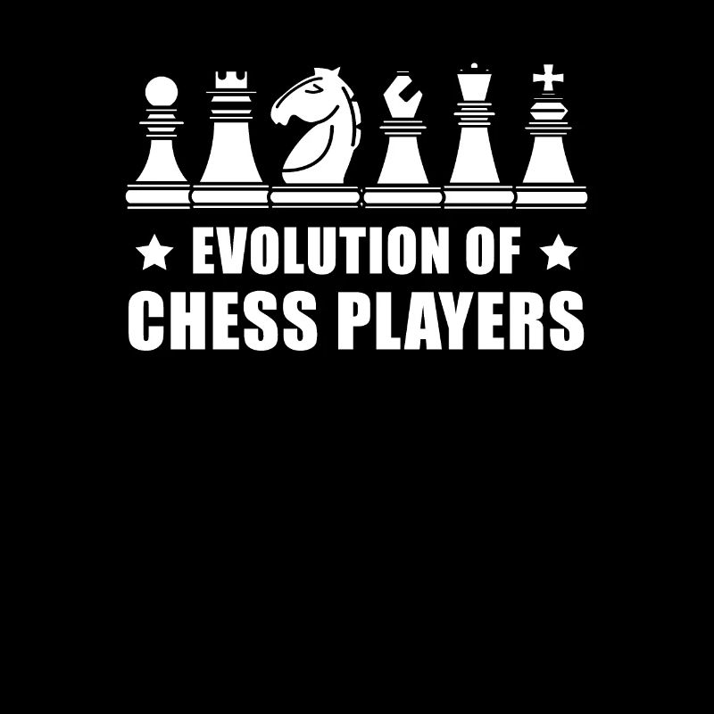 Evolution Of Chess Players Chess Pieces Gift