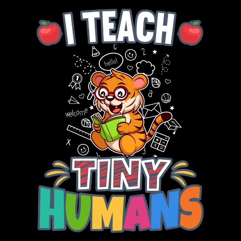 J’enseigne à Tiny Humans enseignant à l’école primaire