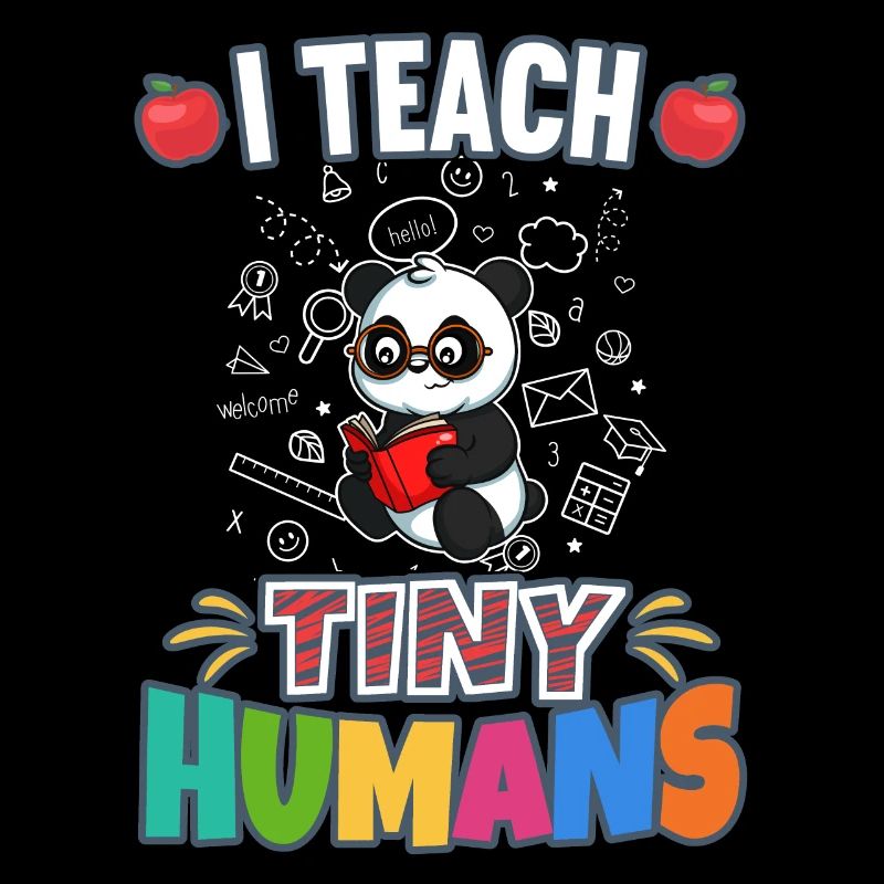 I Teach Tiny Humans Elementary School Teacher