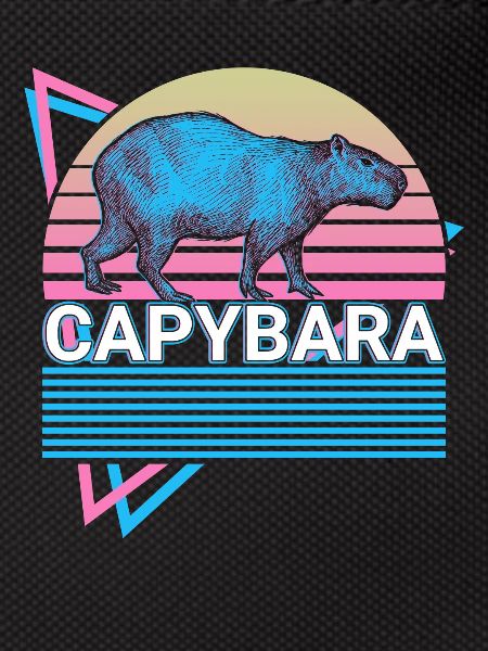 Capybara Retro Gift