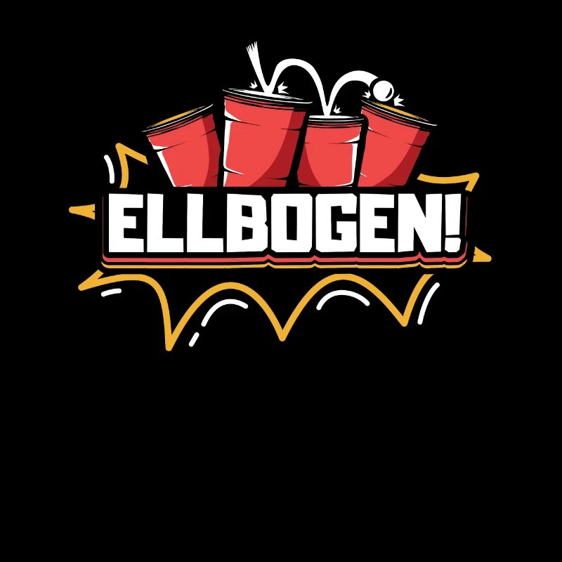 Bierpong Ellbogen Beerpong