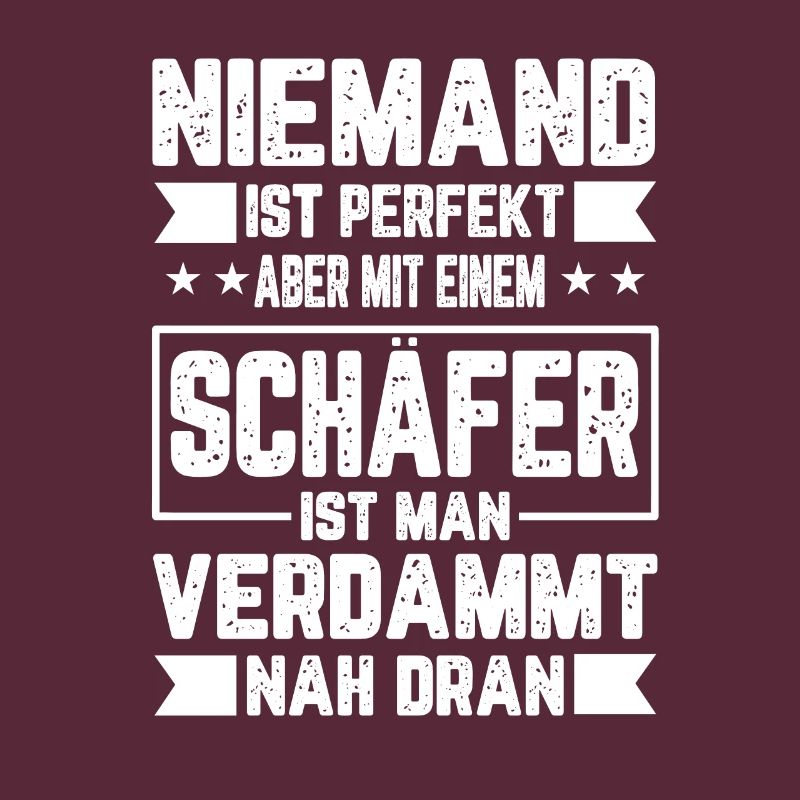 Schäfer Niemand ist Perfekt Geschenkidee