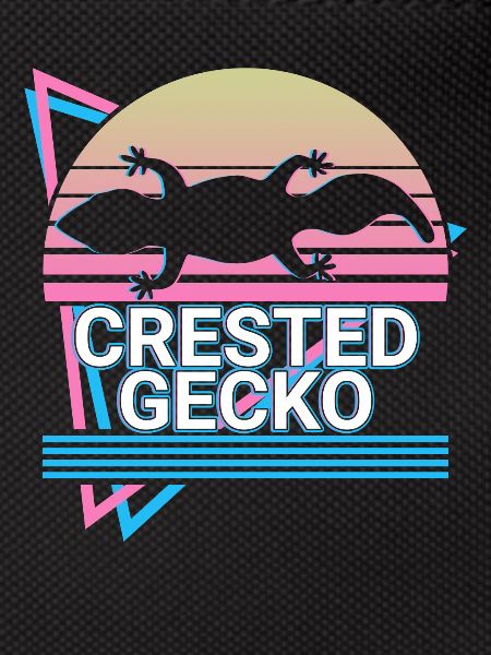 Crested Gecko Retro Gift