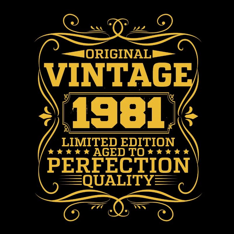 Vintage 1981 Original Limited Edition