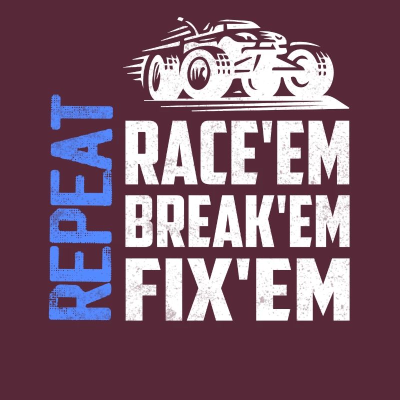 Race’em Break’em Fix’em Repeat Modèle de voiture Télécommande C