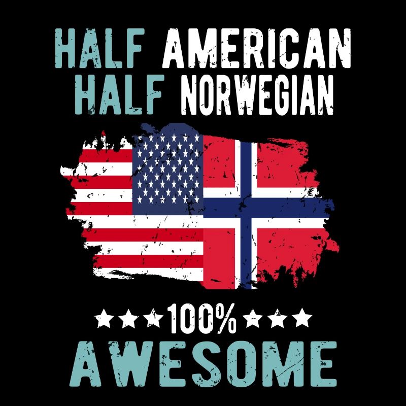 Halb Amerikaner Halb Norweger
