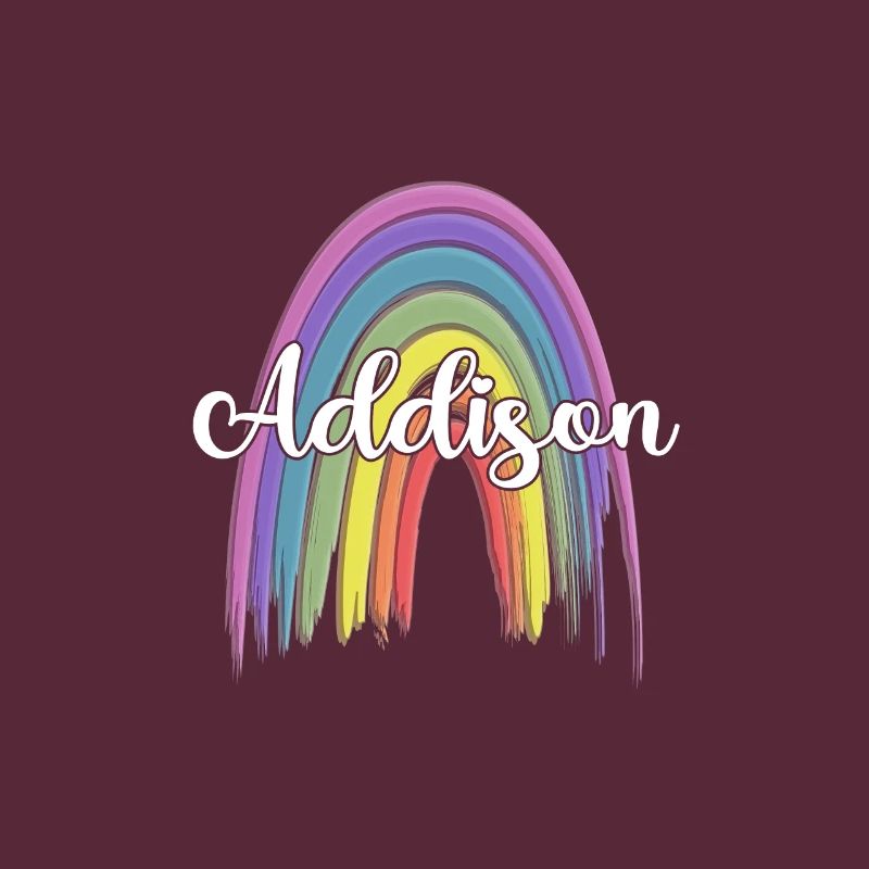 ADDISON Rainbow Cursive