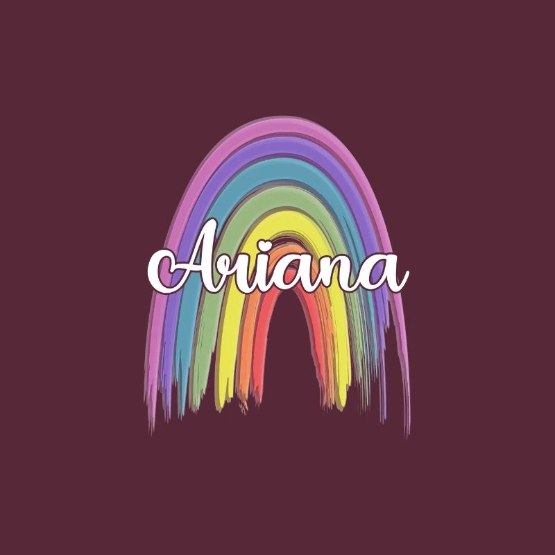 ARIANA Rainbow Cursive