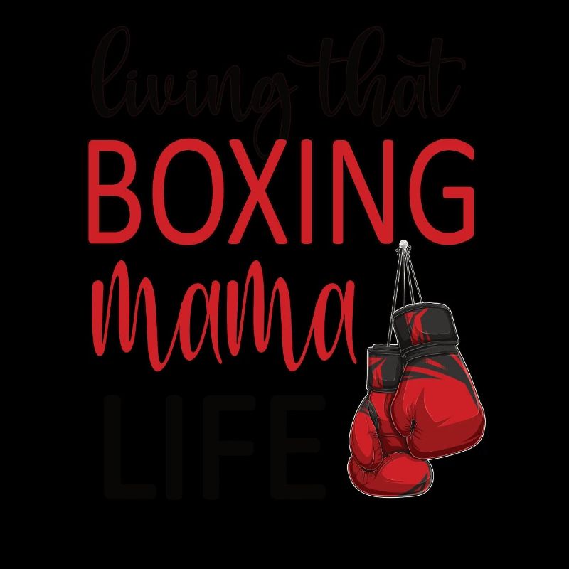 Fier Boxmama Gift Box Mother Par Boxer Mama