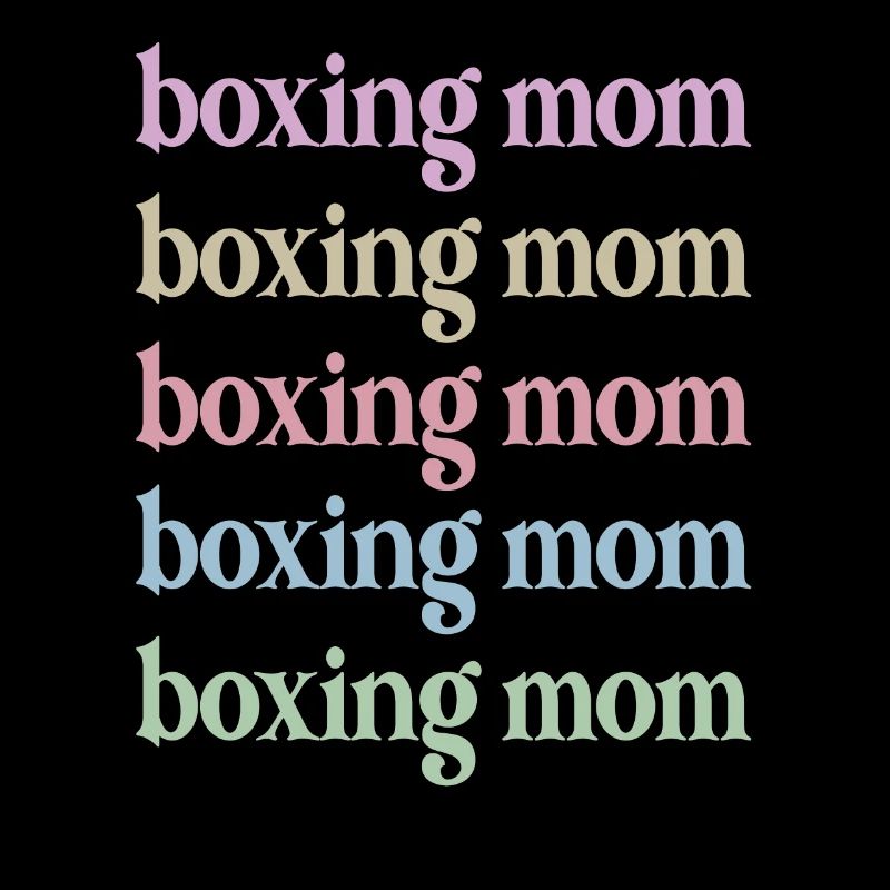 Proud Boxmama Gift Box Mother By Boxer Mama