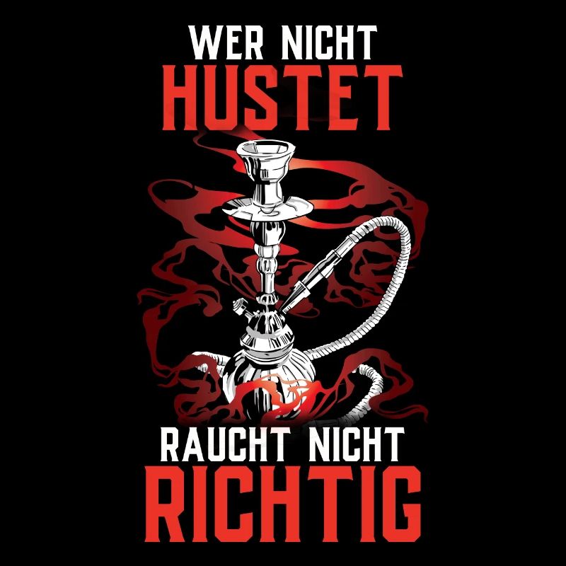 Shisha Tshirt Men Women's Hookah Pipe