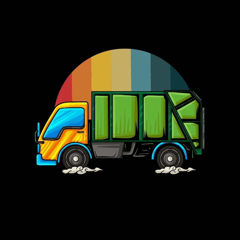 Müllmann Geschenk Müll Müllabfuhr Abfall Beruf