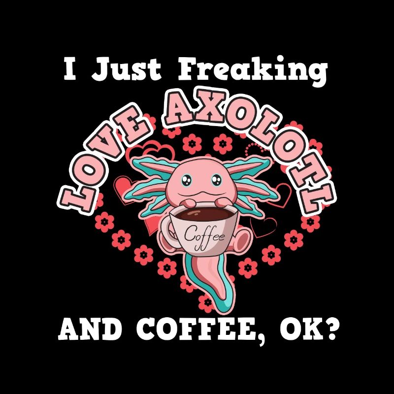 Cadeau café Axolotl