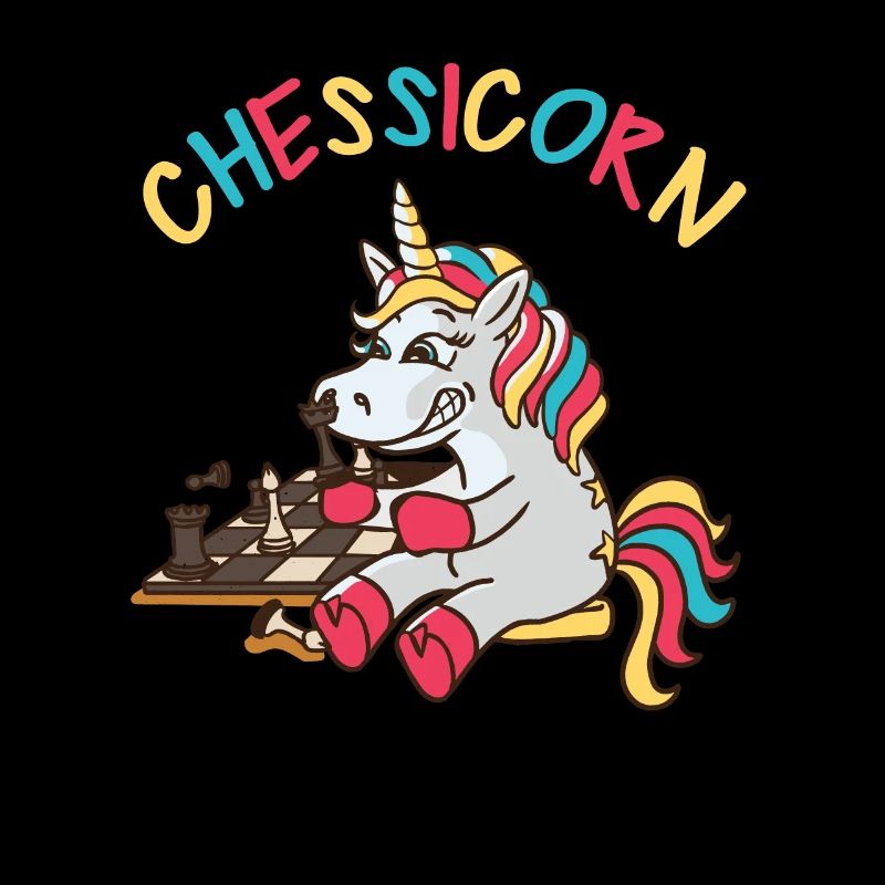 Chessicorn Licorne Jeu de mots d’échecs