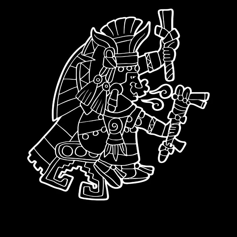 Chalchiuhtlicue Déesse aztèque de l’eau Maya Inca