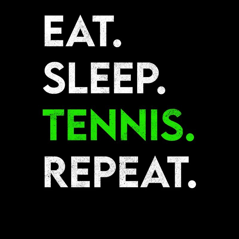 manger du sommeil tennis répéter