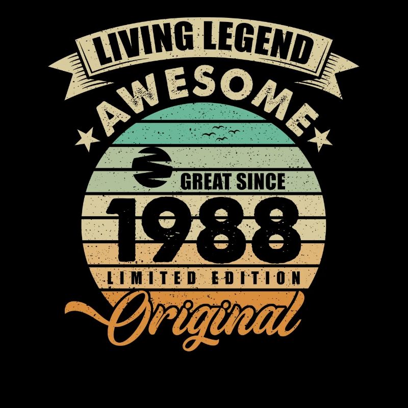 1988 Birthday Retro Orginal