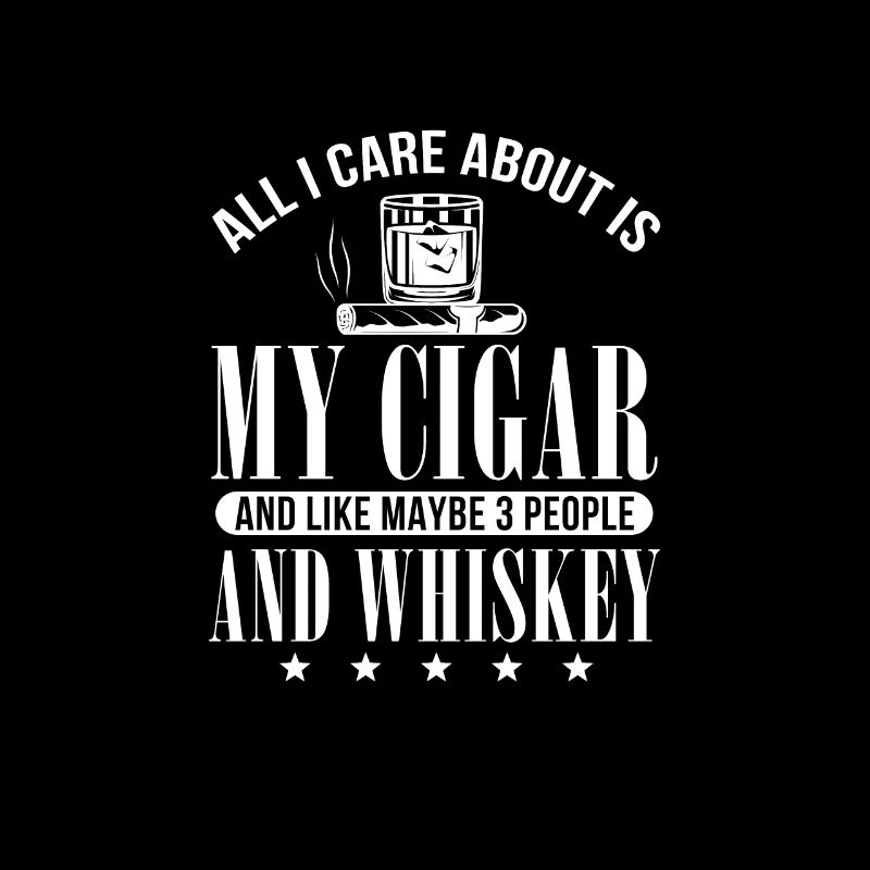 Zigarre Whiskey Rauchen Raucher Zigarren Geschenk
