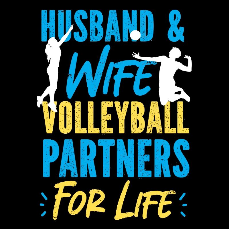 Volleyball Player Team Husband