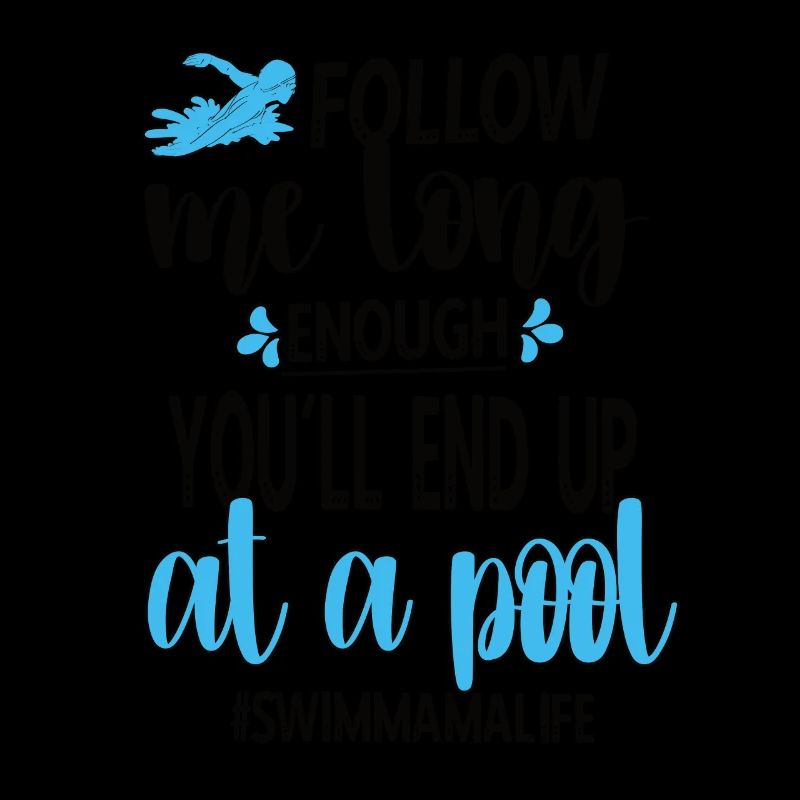 Schwimmmama Mama Eines Schwimmers Schwimm-Mutter