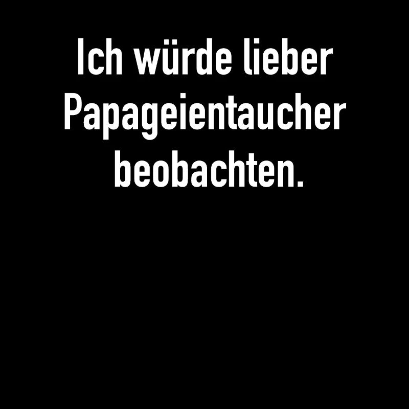 Würde Lieber Papageientaucher Beobachten Geschenk