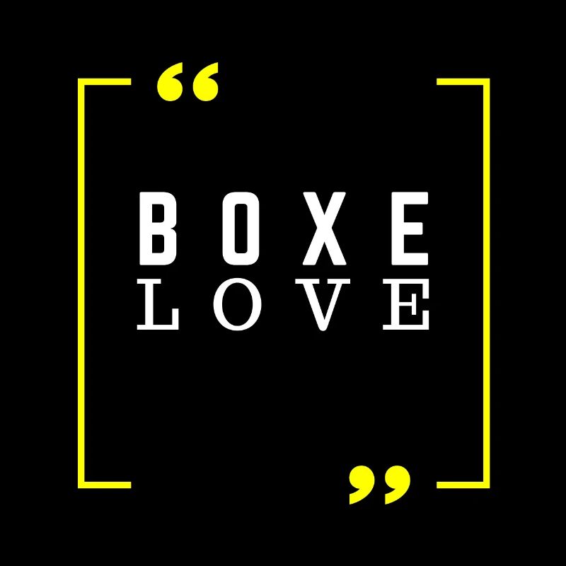 Boxing love - boxer gift idea