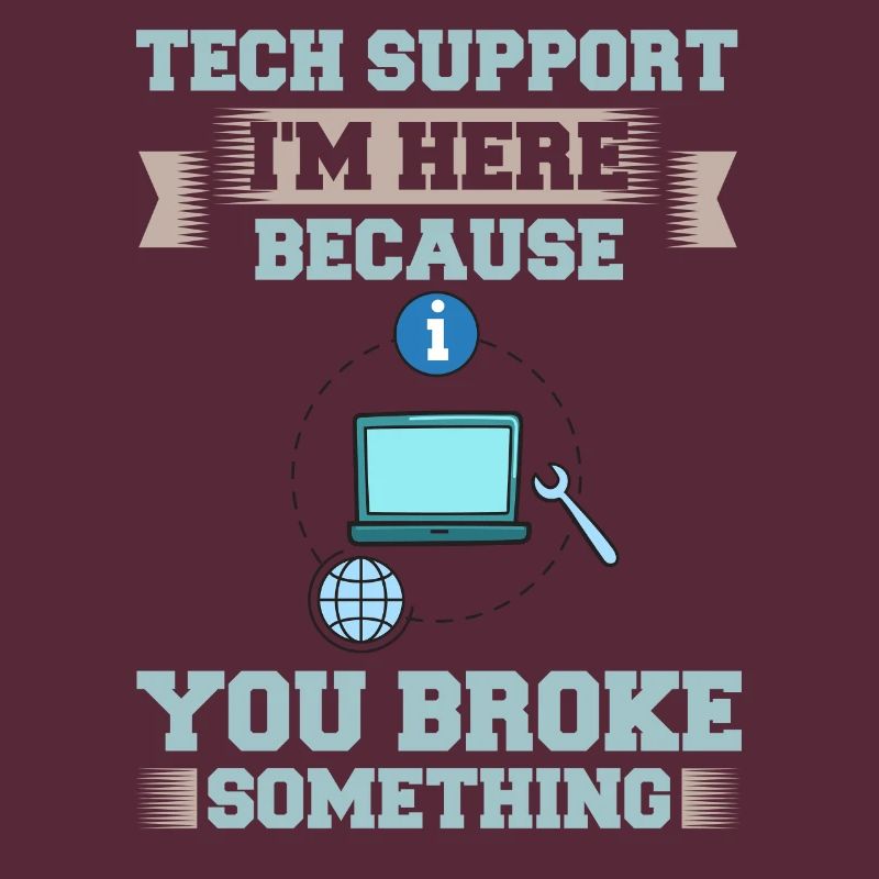Tech Support IT Technischer Hilfe Helpdesk