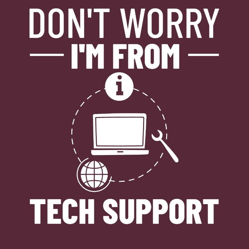 Tech Support IT Technischer Hilfe Helpdesk