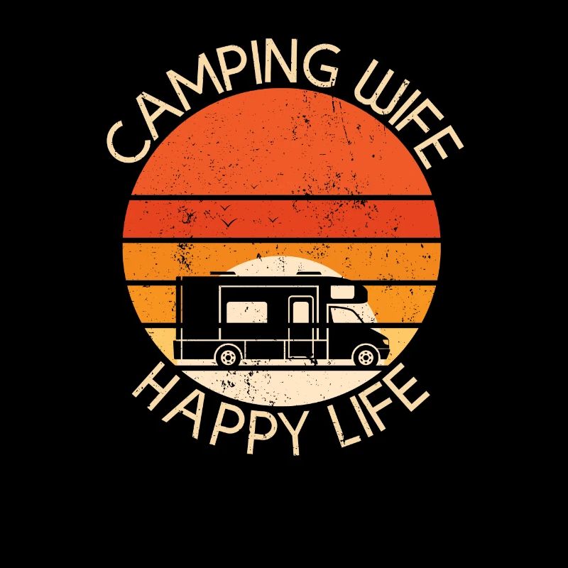 Camping Camping Camping Camping Caravane Camping Vacances