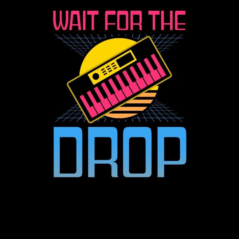 EDM Rave Techno 80s Wait For Drop