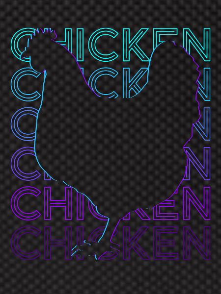 Chicken Retro Gift